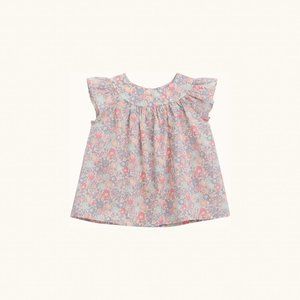 BONPOINT LIBERTY PRINT LALA BLOUSE TEA ROSE 3T NWT